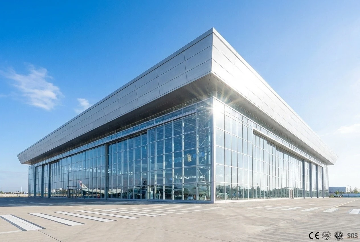 Steel Structure Air Exhibition hall Steel Structure Air Exhibition hall